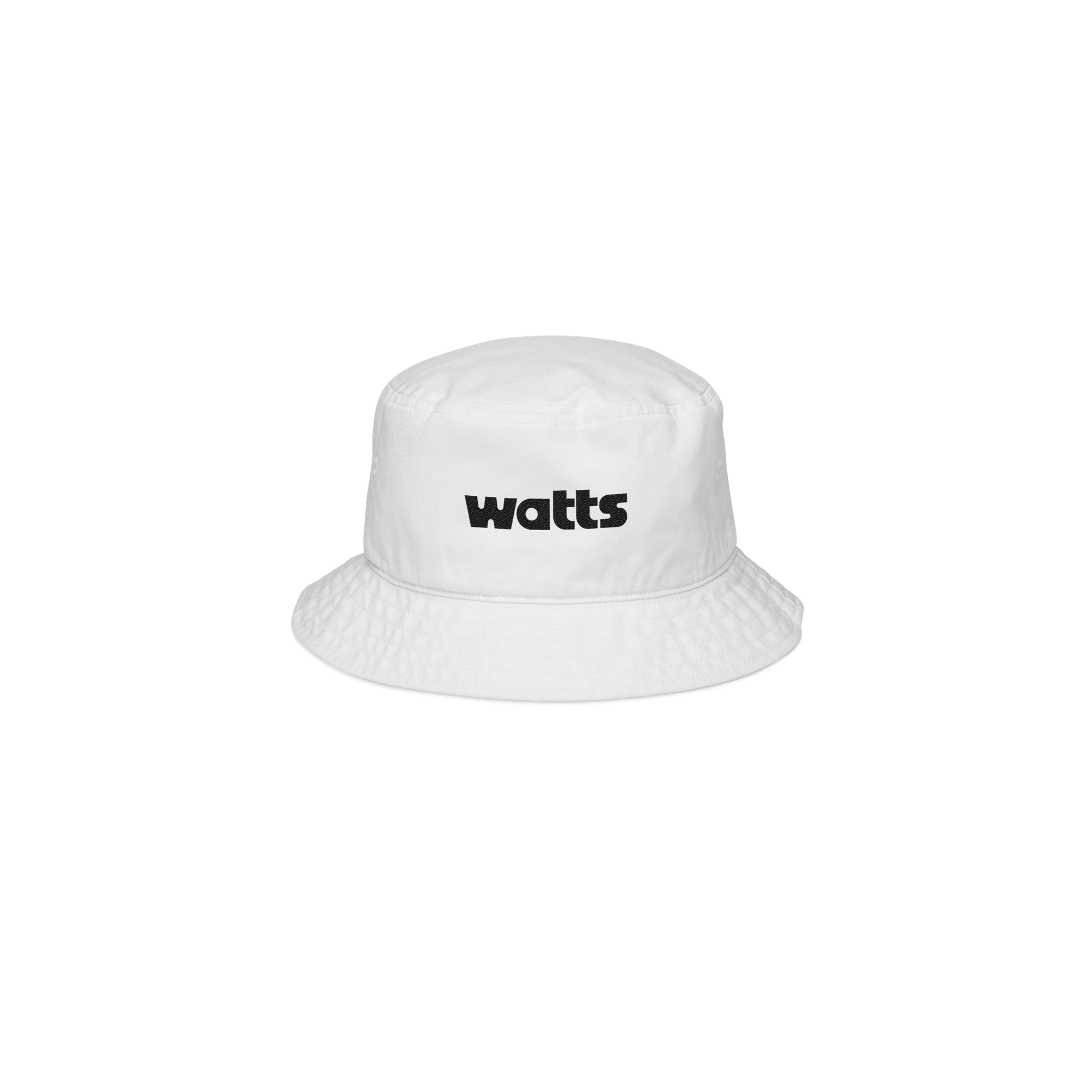 Watts White Bucket Hat
